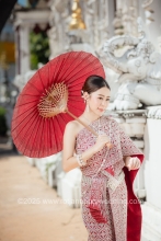 W ชุดไทยวันแต่งจริง